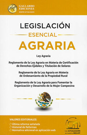 [7503045210098] LEGISLACIÓN ESENCIAL AGRARIA - 2.ª ED. 2025