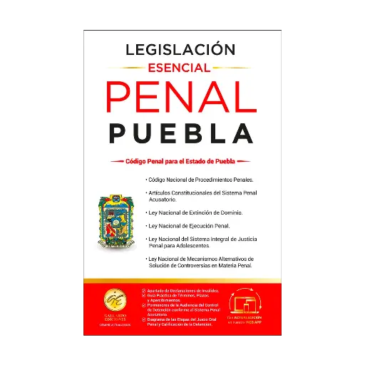 [7503039066878] LEGISLACIÓN ESENCIAL PENAL DE PUEBLA - 1.ª ED. 2025