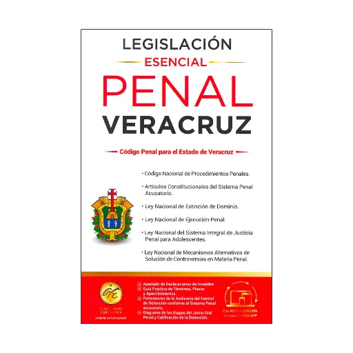 [7503037529511] LEGISLACIÓN ESENCIAL PENAL DE VERACRUZ - 9.ª ED. 2025