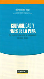 [9789972042065] CULPABILIDAD Y FINES DE LA PENA - 1.ª ED. 2008
