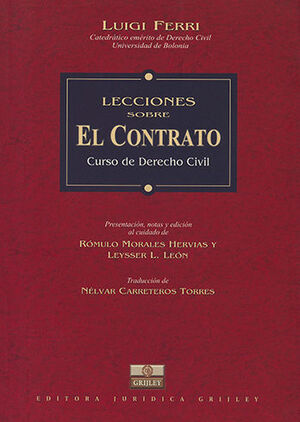 [9789972040405] LECCIONES SOBRE EL CONTRATO - 1.ª ED. 2004