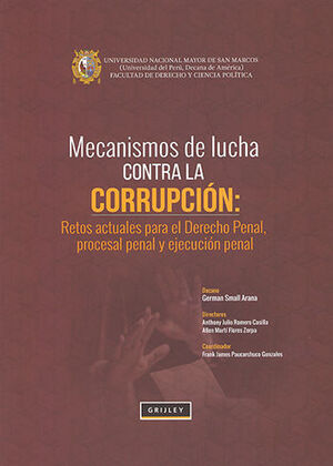 [9789972046476] MECANISMOS DE LUCHA CONTRA LA CORRUPCIÓN