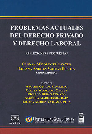[9789587496192] PROBLEMAS ACTUALES DEL DERECHO PRIVADO Y DERECHO LABORAL