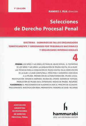 [9789878051246] SELECCIONES DE DERECHO PROCESAL PENAL - #4