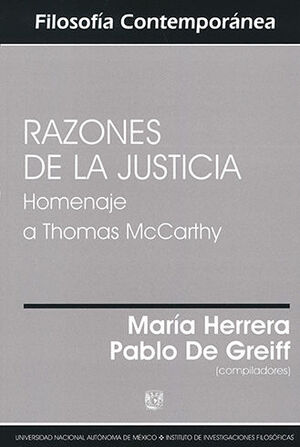 [9789703227716] RAZONES DE LA JUSTICIA