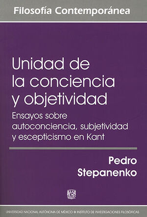 [9786072002067] UNIDAD DE LA CONCIENCIA Y OBJETIVIDAD