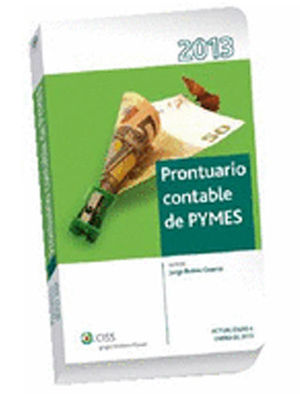 [9788499544991] PRONTUARIO CONTABLE DE PYMES 2013