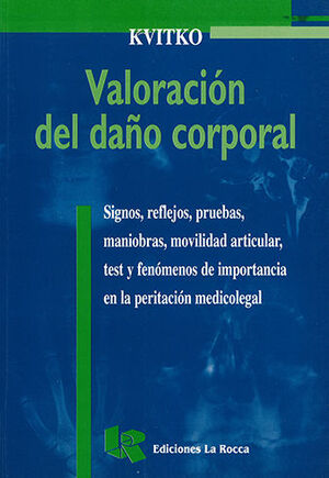 [9789875170872] VALORACION DEL DAÑO CORPORAL