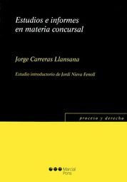 [9788497688369] ESTUDIOS E INFORMES EN MATERIA CONCURSAL