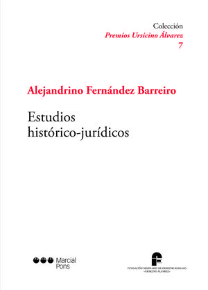 [9788491232858] ESTUDIOS HISTÓRICOS-JURÍDICOS
