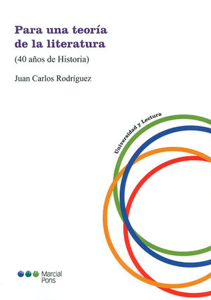 [9788416402854] PARA UNA TEORÍA DE LA LITERATURA