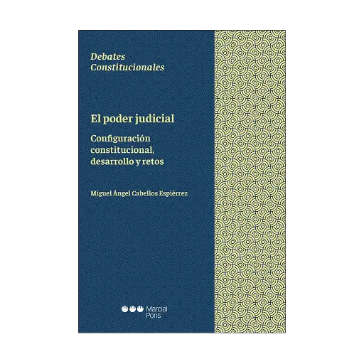 [9788413816685] PODER JUDICIAL, EL - 1.ª ED. 2023