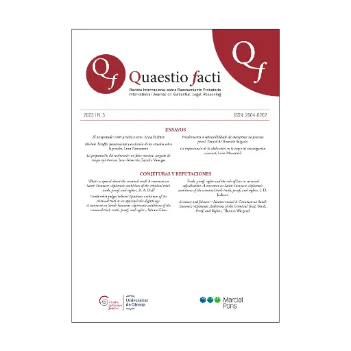 [9781011018864] QUAESTIO FACTI - N° 5 - 2023