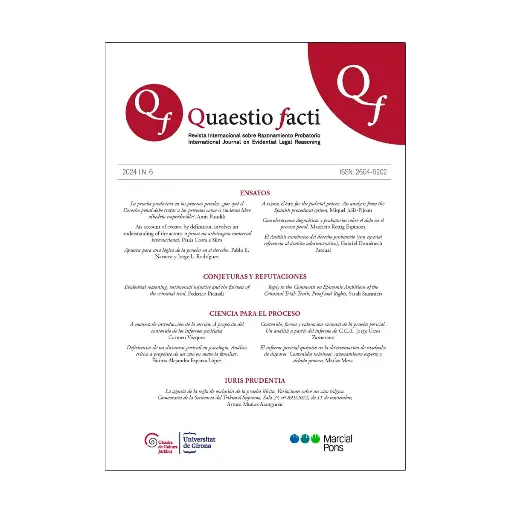[9781011139941] QUAESTIO FACTI - N° 6 - 2024