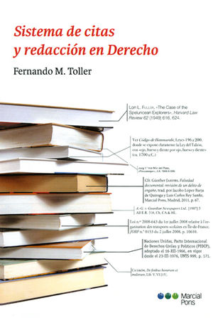 [9788497687287] SISTEMA DE CITAS Y REDACCIÓN EN DERECHO - 1.ª ED. 2015