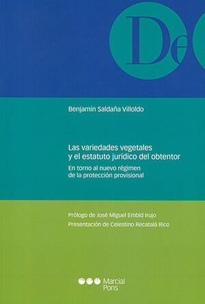 [9788413814346] VARIEDADES VEGETALES Y EL ESTATUTO JURÍDICO DEL OBTENTOR, LAS - 1.ª ED. 2022