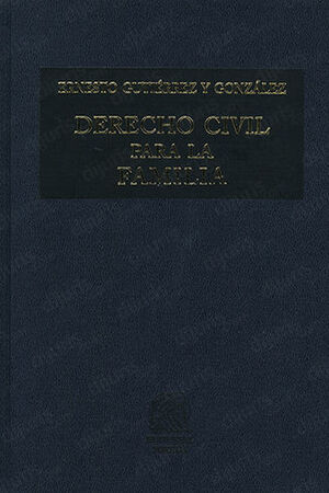 [9786070940651] DERECHO CIVIL PARA LA FAMILIA - 5.ª ED. 2022