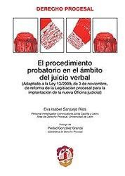 [9788429015898] PROCEDIMIENTO PROBATORIO EN EL ÁMBITO DEL JUICIO VERBAL, EL