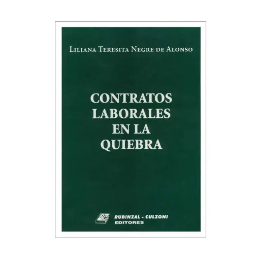 [9789507273261] CONTRATOS LABORALES EN LA QUIEBRA - 1.ª ED. 2001