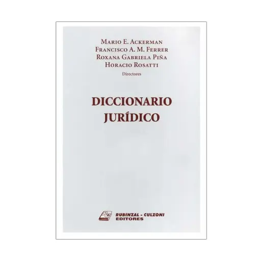[9789873002854] DICCIONARIO JURÍDICO (2 TOMOS) - 1.ª ED. 2012