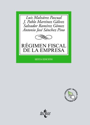 [9788430979608] RÉGIMEN FISCAL DE LA EMPRESA - 6.ª ED. 2021