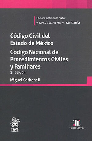 [9788410953048] CÓDIGO CIVIL DEL ESTADO DE MÉXICO - 3.ª ED. 2025 (BOLSILLO)
