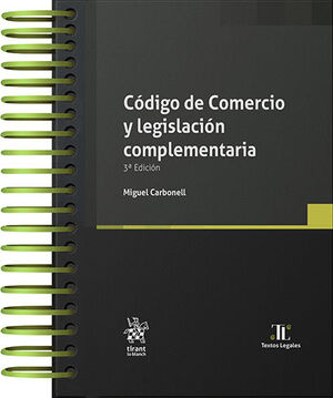 [9788411979528] CÓDIGO DE COMERCIO Y LEGISLACIÓN COMPLEMENTARIA - 3.ª ED. 2024 (CON ARILLAS Y PASTA DURA)