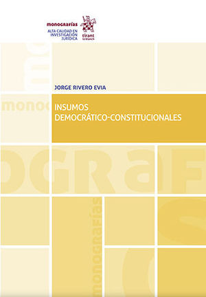 [9788413138343] INSUMOS DEMOCRÁTICO-CONSTITUCIONALES