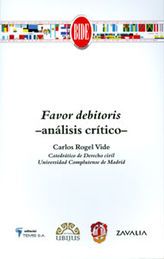 [9788429015874] FAVOR DEBITORIS - 1.ª ED. 2010