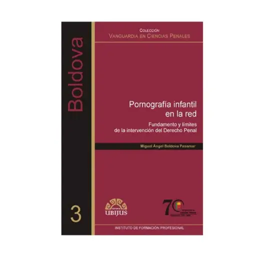 [9786070000775] PORNOGRAFÍA INFANTIL EN LA RED - 1.ª ED. 2008