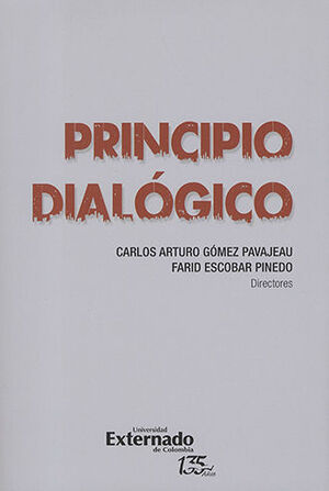 [9789587907155] PRINCIPIO DIALÓGICO - 1.ª ED. 2021